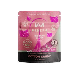 Venera THCA + D9 + THCP Gummies Cotton Candy