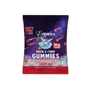 venera delta 8 + thc p gummies 5000mg cherry limeade