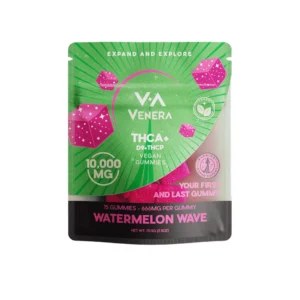 venera thca + d9 + thcp gummies watermelon wave